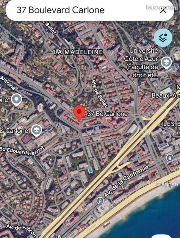 Appartement à vendre, 18m², Nice