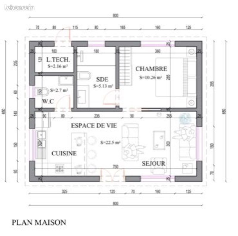 Maison à vendre, 30m², Castellane
