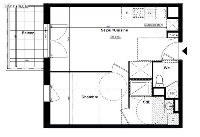 Appartement à louer, 42m², La Roche-sur-Yon