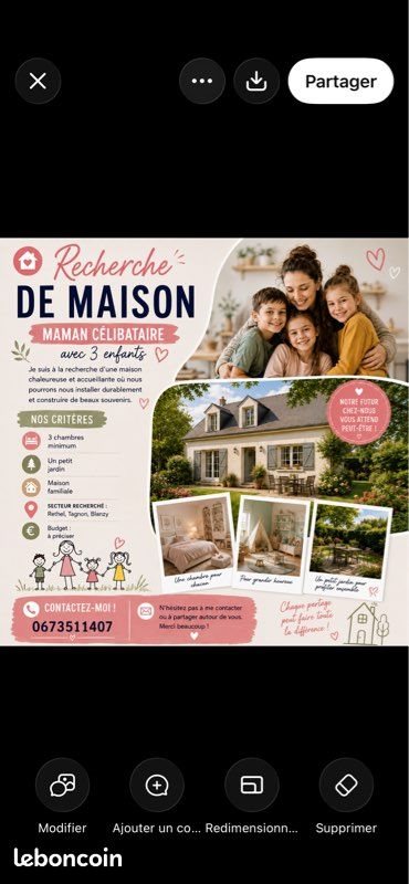 Maison à louer, 90m², Rethel