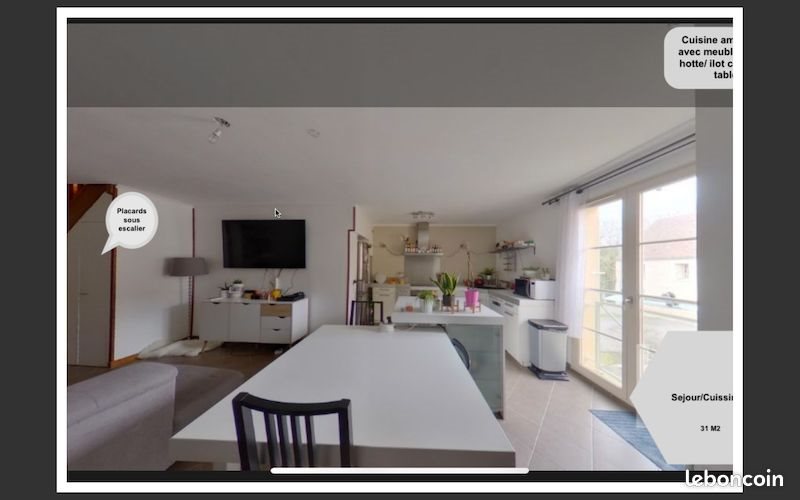 Appartement à louer, 62m², Beynes