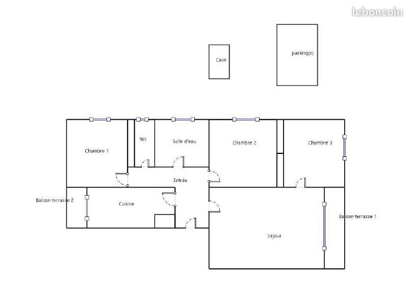 Appartement à vendre, 65m², Antibes