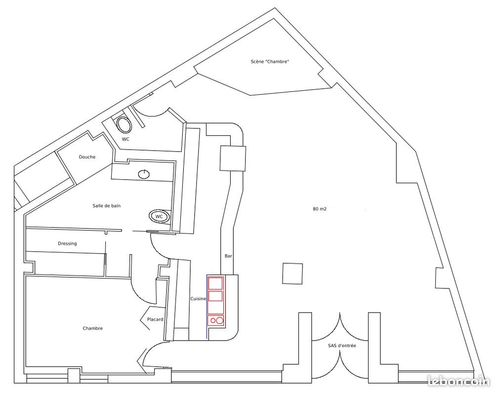 Appartement à vendre, 110m², Brest