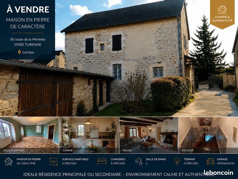 Maison à vendre, 140m², Turenne