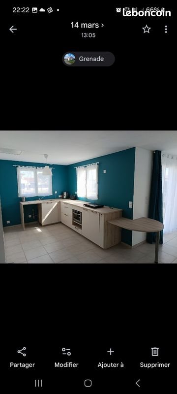 Appartement à louer, 55m², Grenade