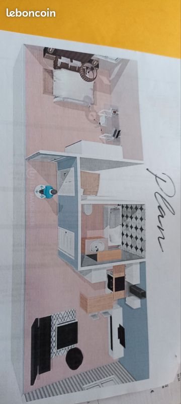Appartement à louer, 45m², Privas