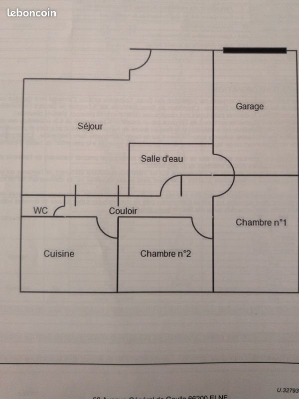 Maison à vendre, 60m², Montescot