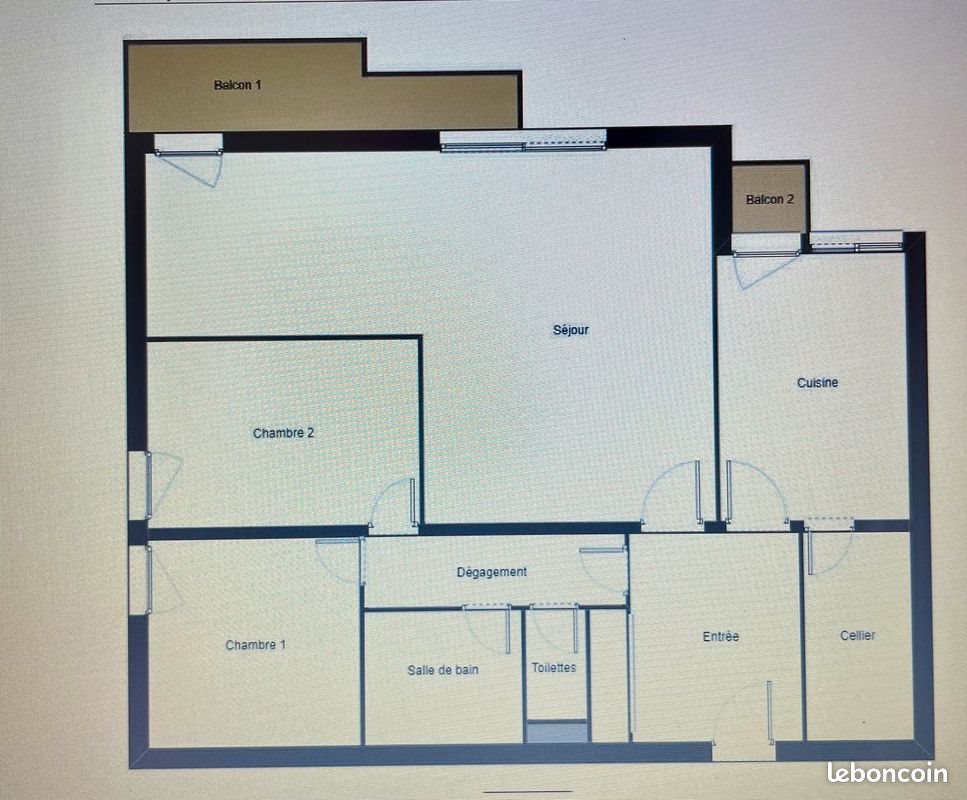 Appartement à louer, 83m², Biarritz