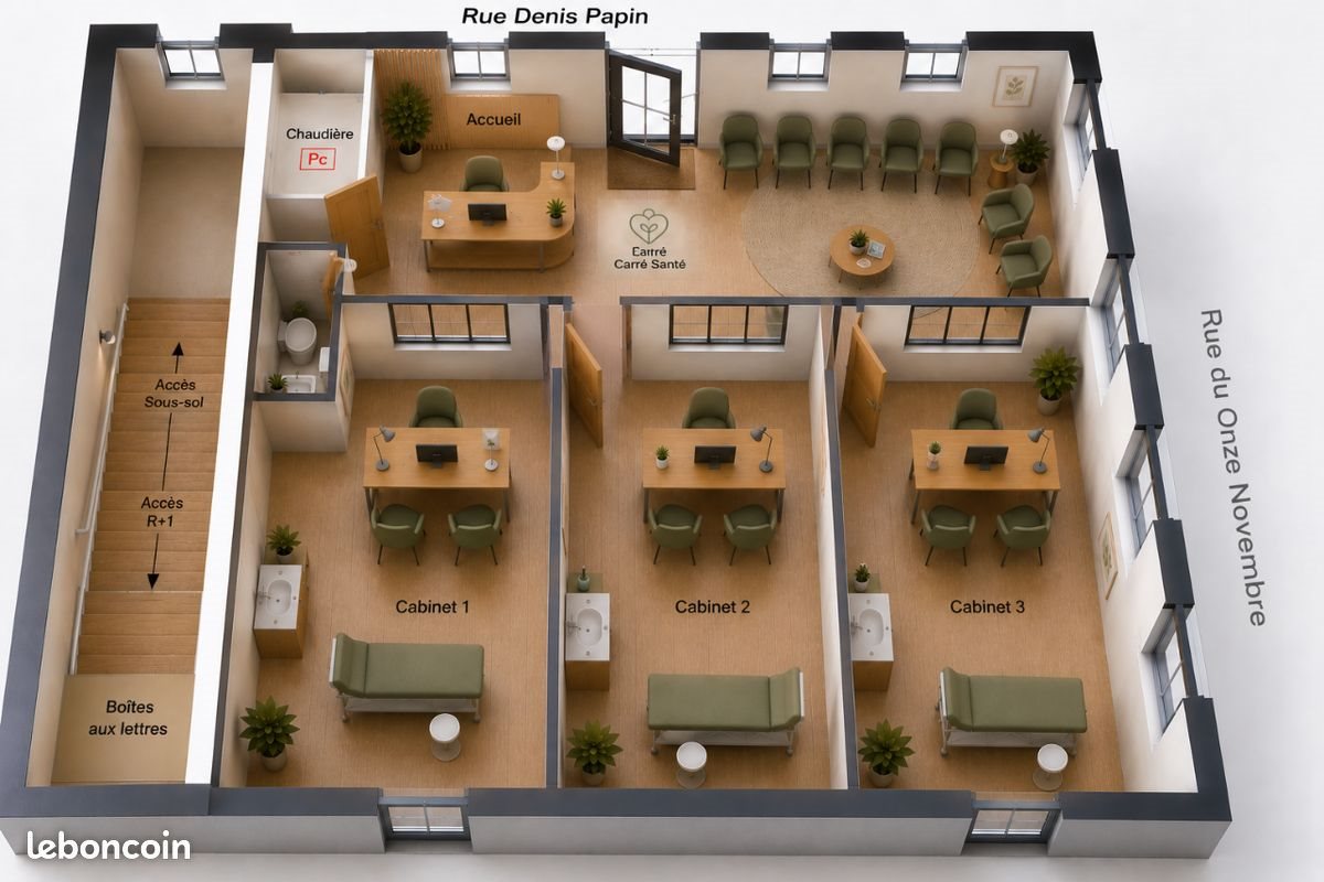 Maison à louer, 60m², Saint-Etienne