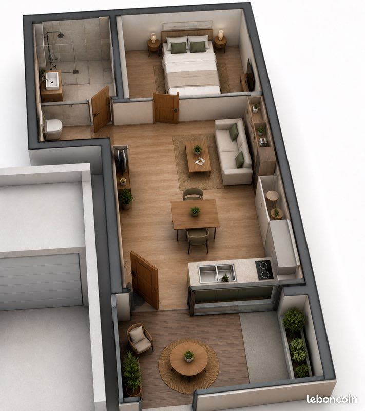 Appartement à louer, 31m², La Rochelle