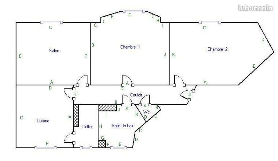 Appartement à louer, 73m², Thionville