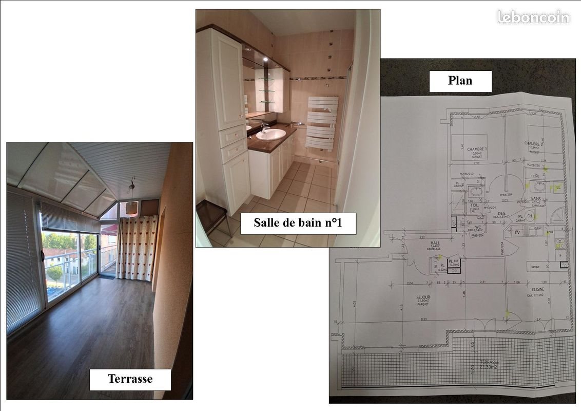 Appartement à louer, 94m², Paray-le-Monial
