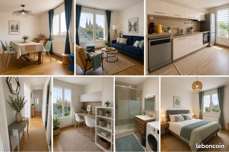 Appartement à louer, 68m², Chartres