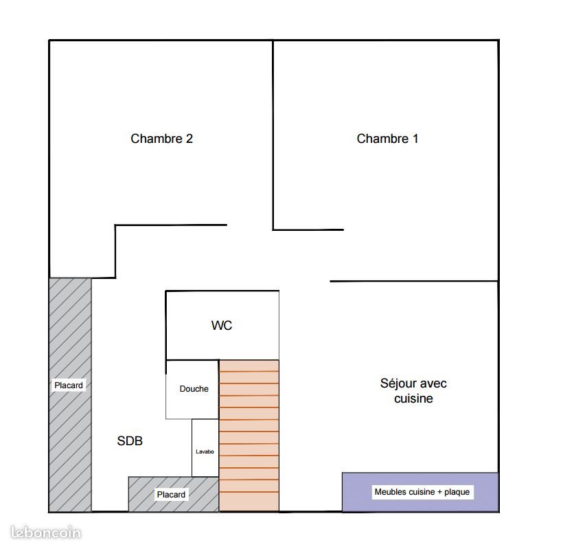 Appartement à louer, 50m², Vendôme