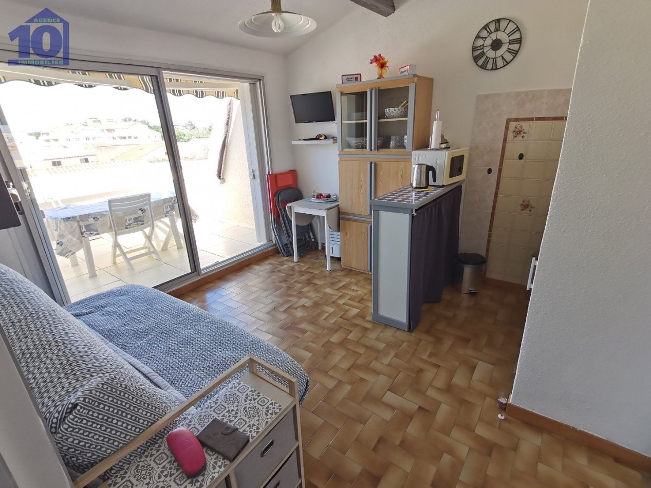 Appartement à vendre, 20m², Valras-Plage