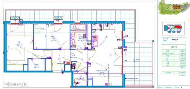 Appartement à louer, 64m², Divonne-les-Bains