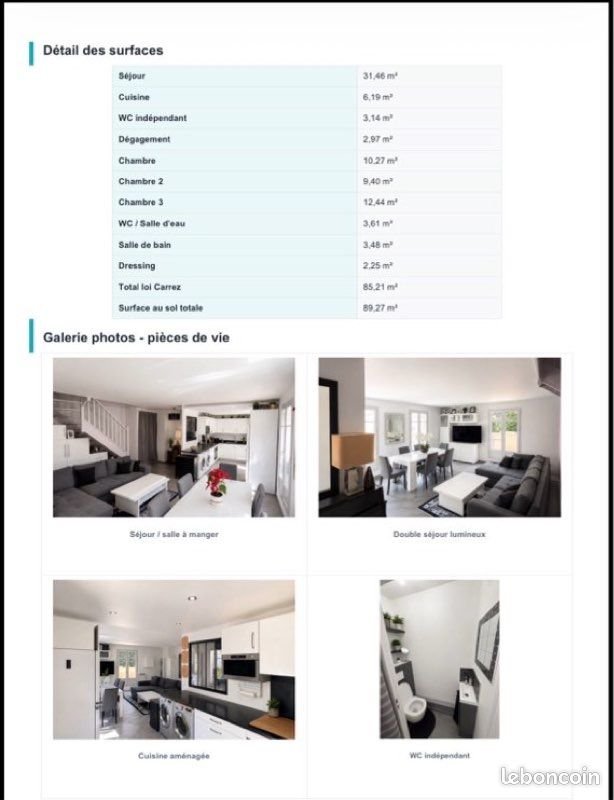 Appartement à vendre, 85m², Chambourcy