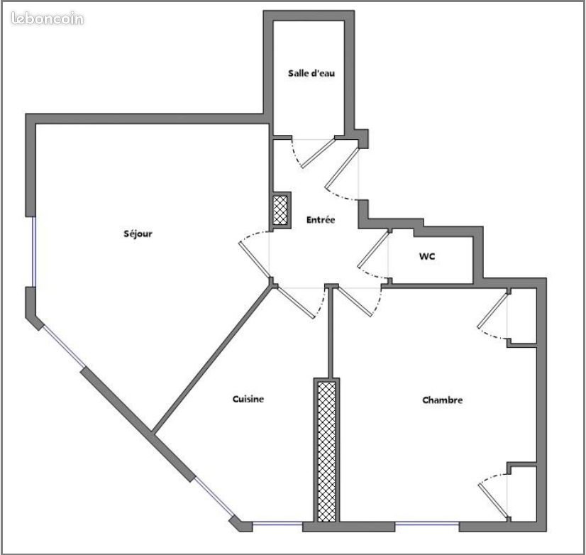 Appartement à louer, 44m², Lyon 3ème