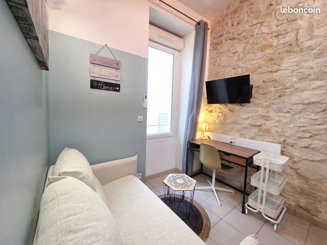 Appartement à louer, 20m², Marseille 10ème