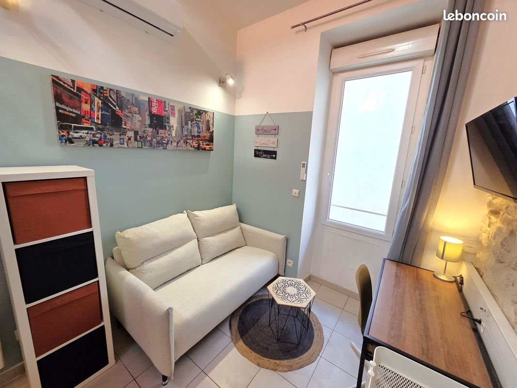 Appartement à louer, 20m², Marseille 10ème