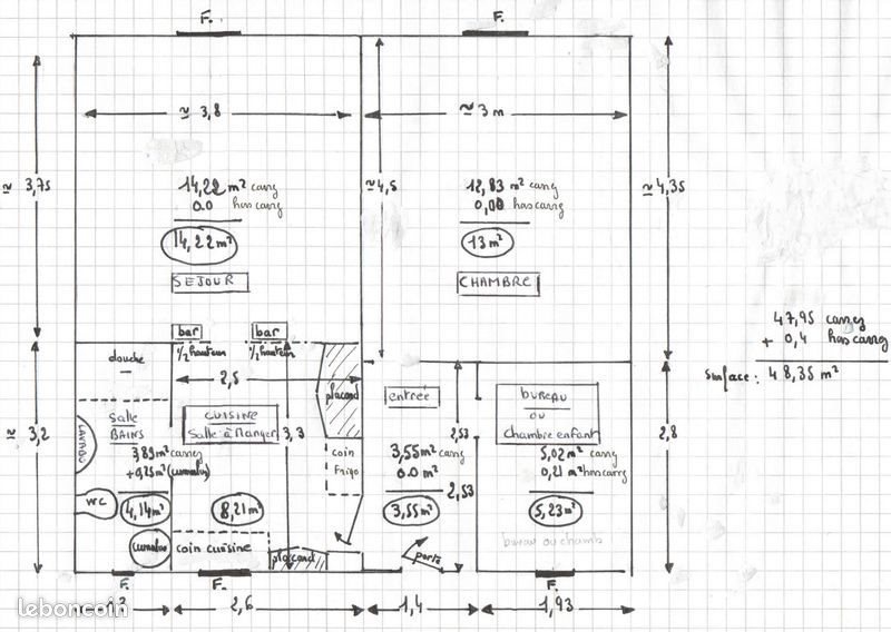 Appartement à vendre, 48m², Dijon