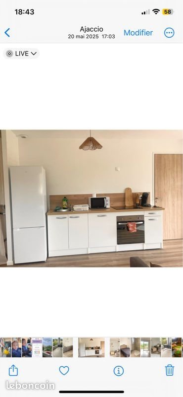 Appartement à louer, 43m², Ajaccio
