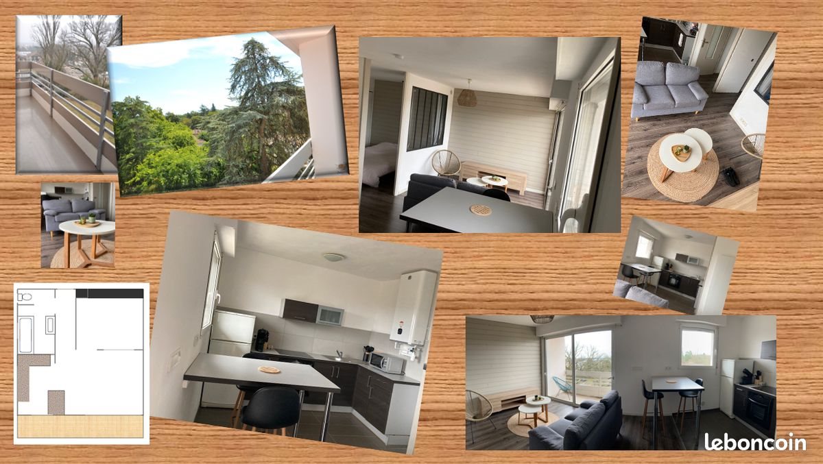 Appartement à vendre, 37m², Mont-de-Marsan