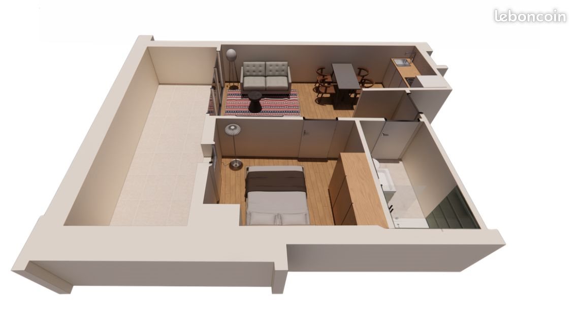 Appartement à vendre, 27m², Toulouse