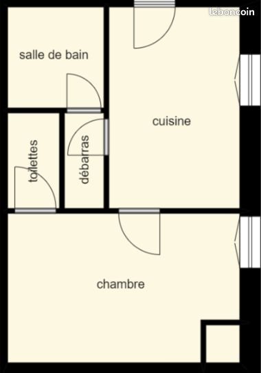 Appartement à louer, 30m², Ligny-en-Barrois