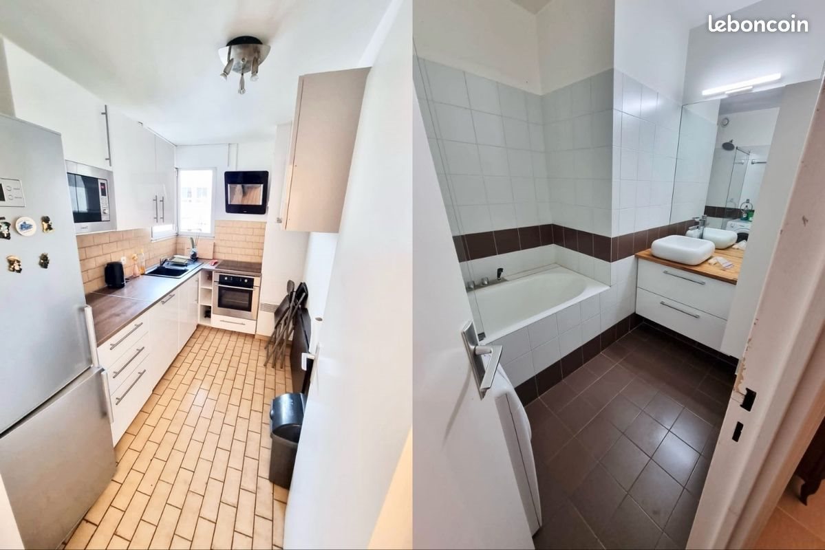 Appartement à louer, 56m², Courbevoie