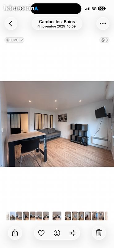 Appartement à louer, 35m², Cambo-les-Bains