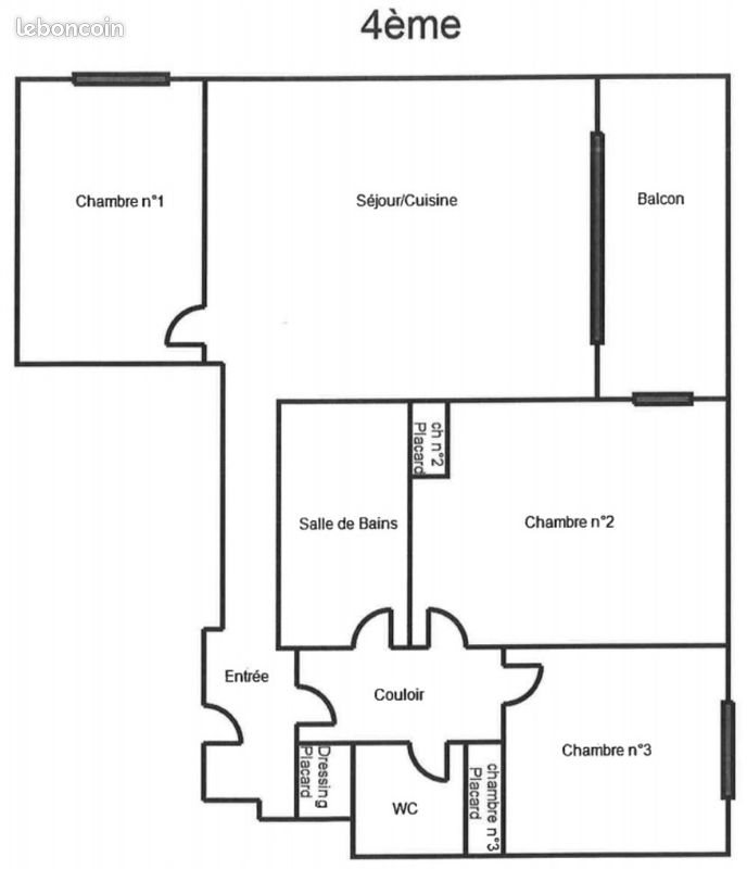 Appartement à vendre, 72m², Nantes