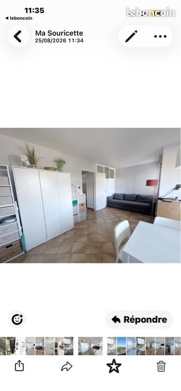 Appartement à vendre, 30m², Mauguio