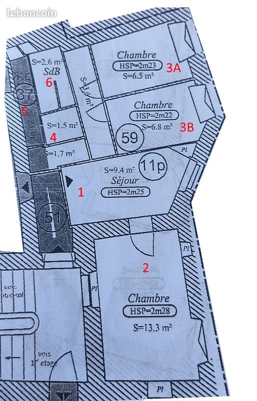 Appartement à louer, 47m², Grenoble