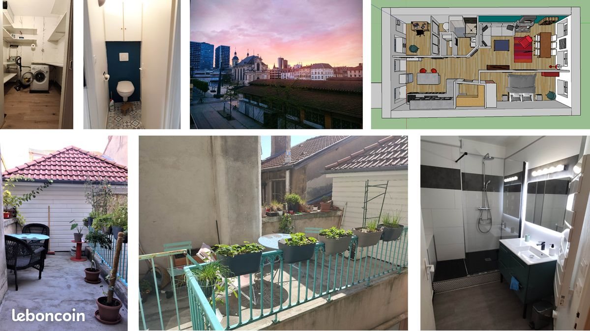 Appartement à louer, 72m², Nancy