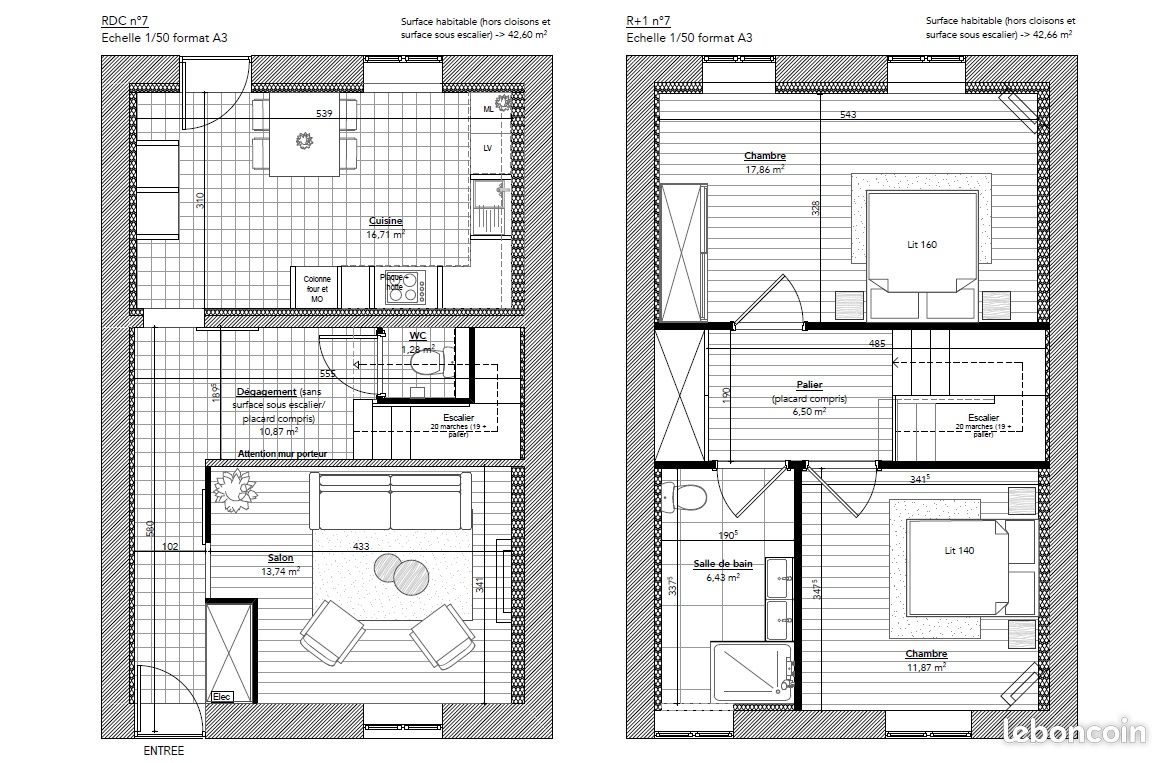 Maison à louer, 85m², Cognac