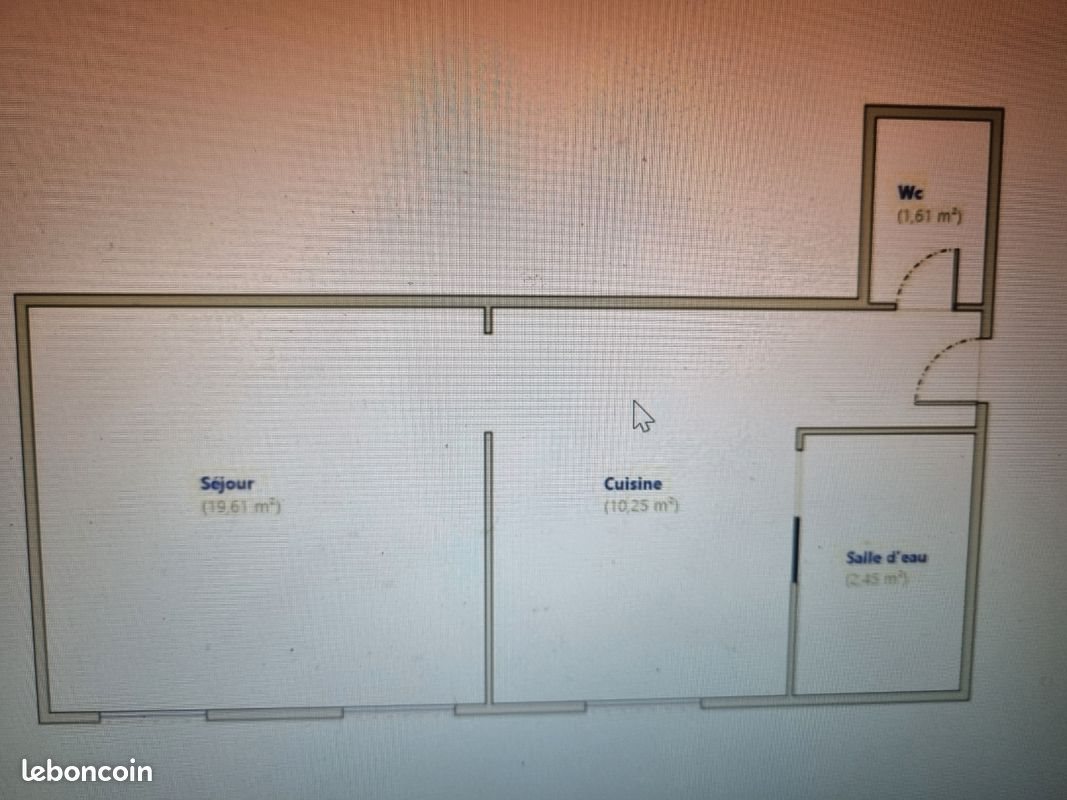 Appartement à louer, 34m², Tours
