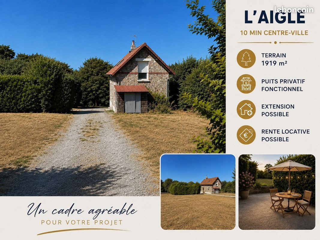 Maison à vendre, 44m², L'Aigle