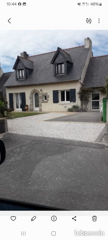 Maison à louer, 95m², Ploudalmézeau