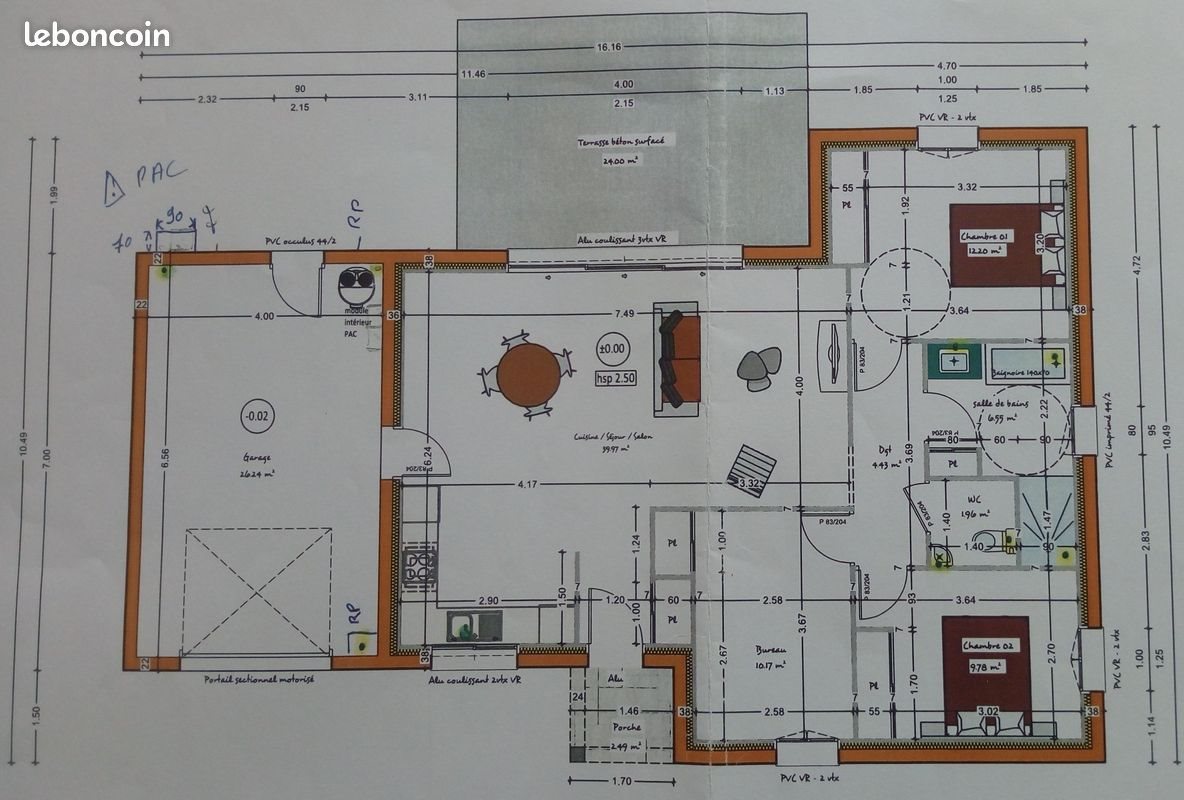 Maison à louer, 85m², Les Lucs-sur-Boulogne