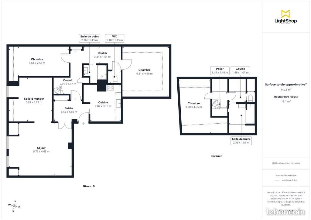 Appartement à vendre, 103m², Massy