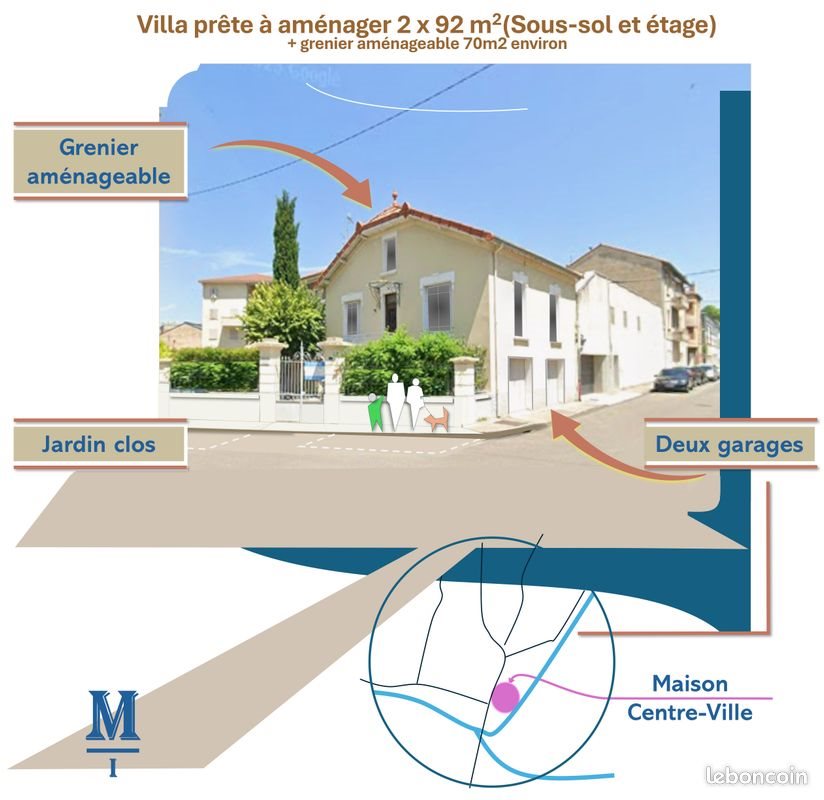 Maison à vendre, 92m², Montélimar
