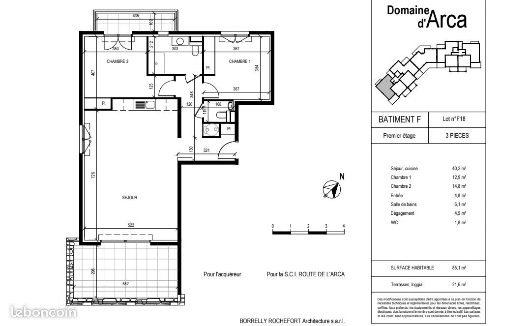 Appartement à louer, 85m², Porto-Vecchio