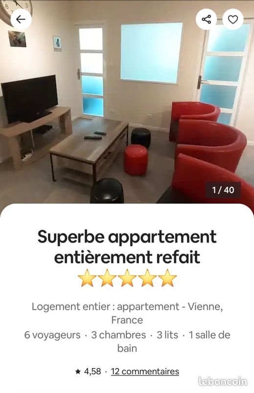 Appartement à vendre, 65m², Vienne