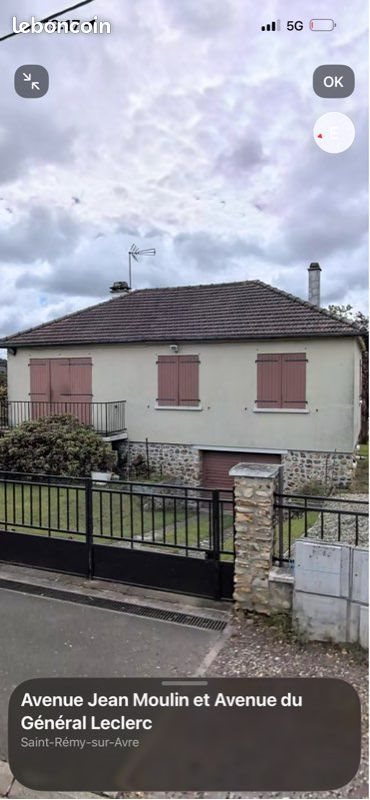 Maison à louer, 65m², Saint-Rémy-sur-Avre