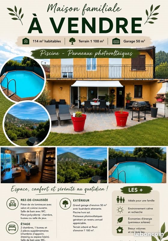 Maison à vendre, 114m², Veynes