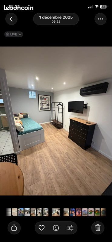Appartement à louer, 23m², Morsang-sur-Orge