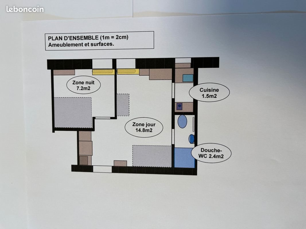 Appartement à louer, 26m², Metz