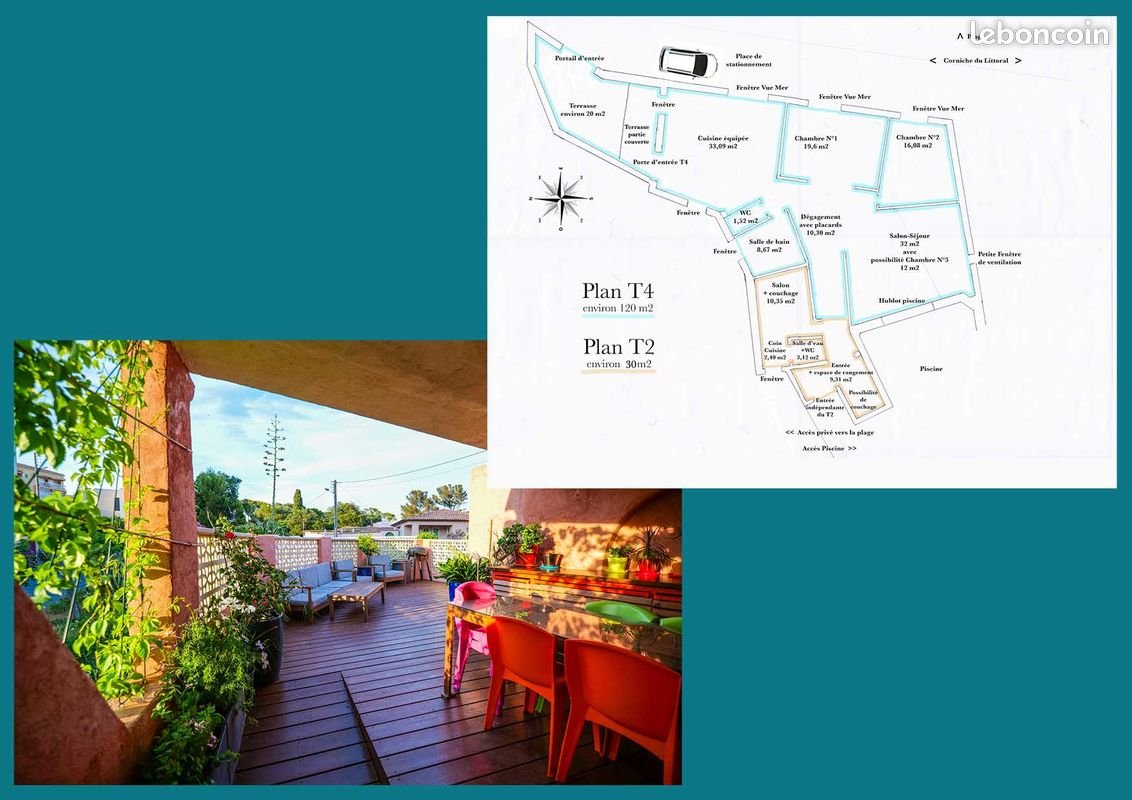 Appartement à vendre, 151m², Fréjus