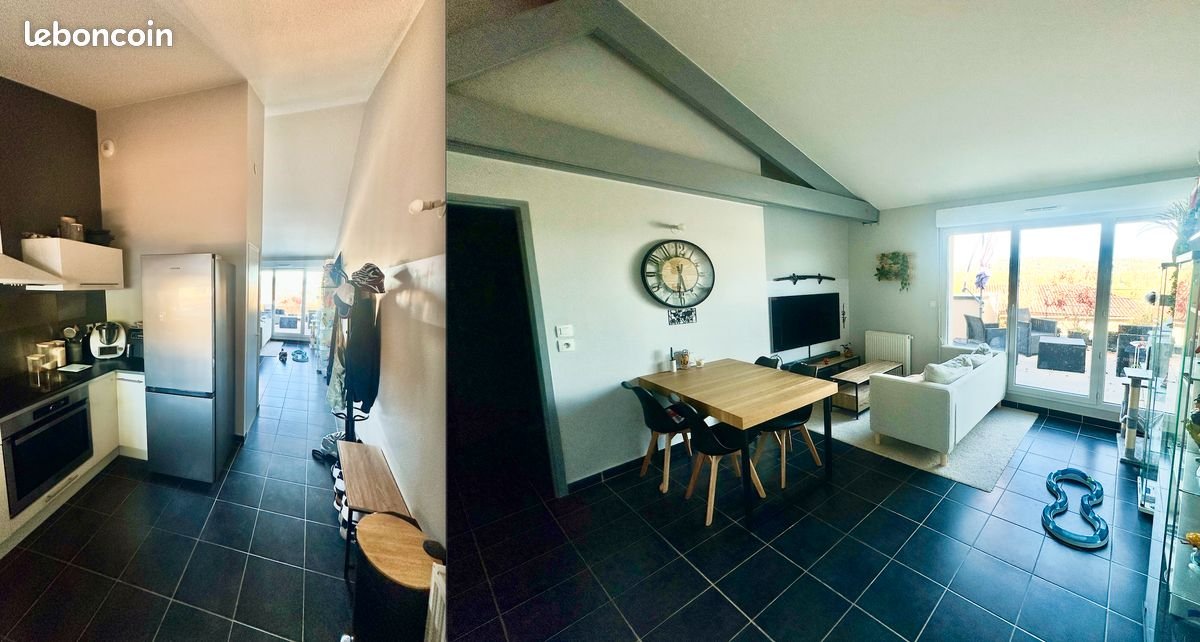 Appartement à louer, 47m², L'Isle-d'Abeau